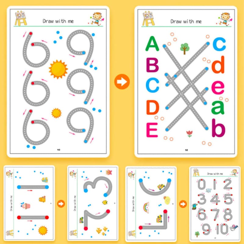 Brightful Kids™ Tracing Workbook