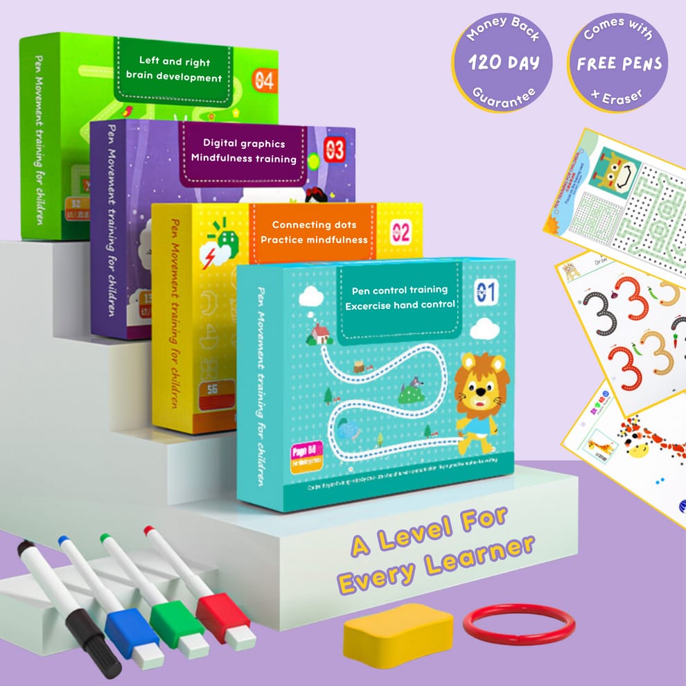 Brightful Kids™ Tracing Workbook